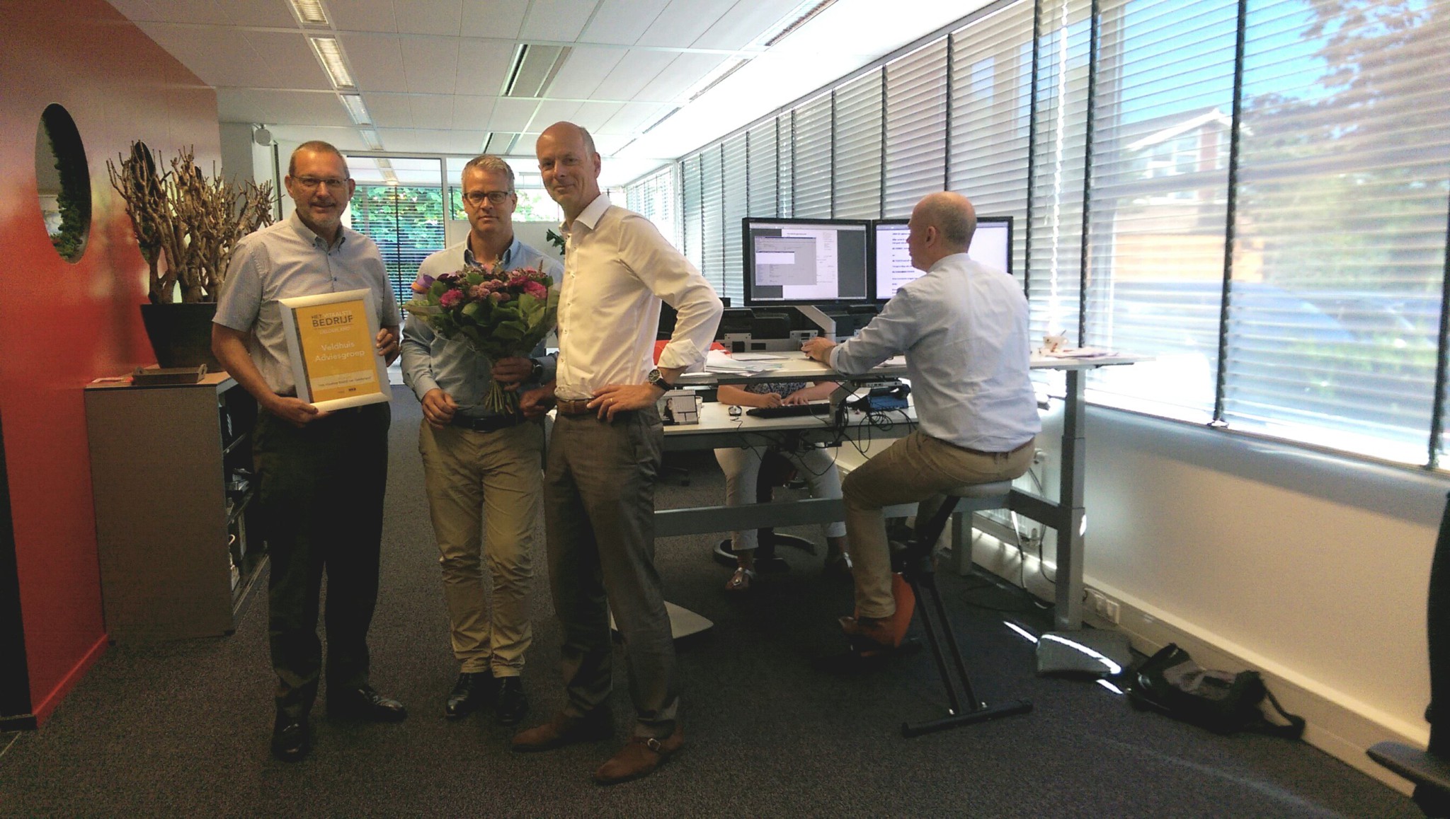 Veldhuis Advies scoort maximaal op vitaliteit